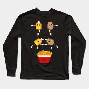 French Fries, Potato, Chips, Fries, Fast food Long Sleeve T-Shirt